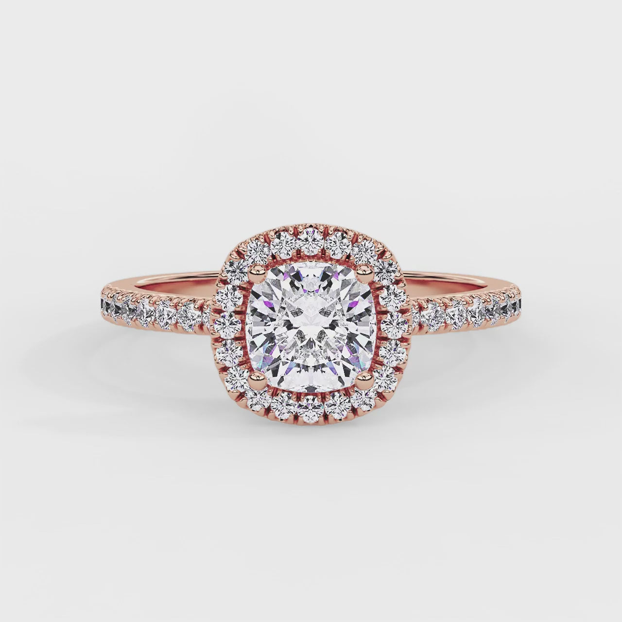 Haloé Ring Form Rose Gold