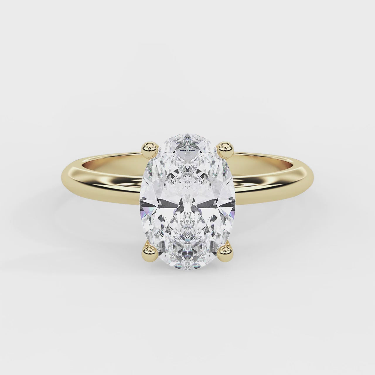 Eterna Ring Spark Yellow Gold