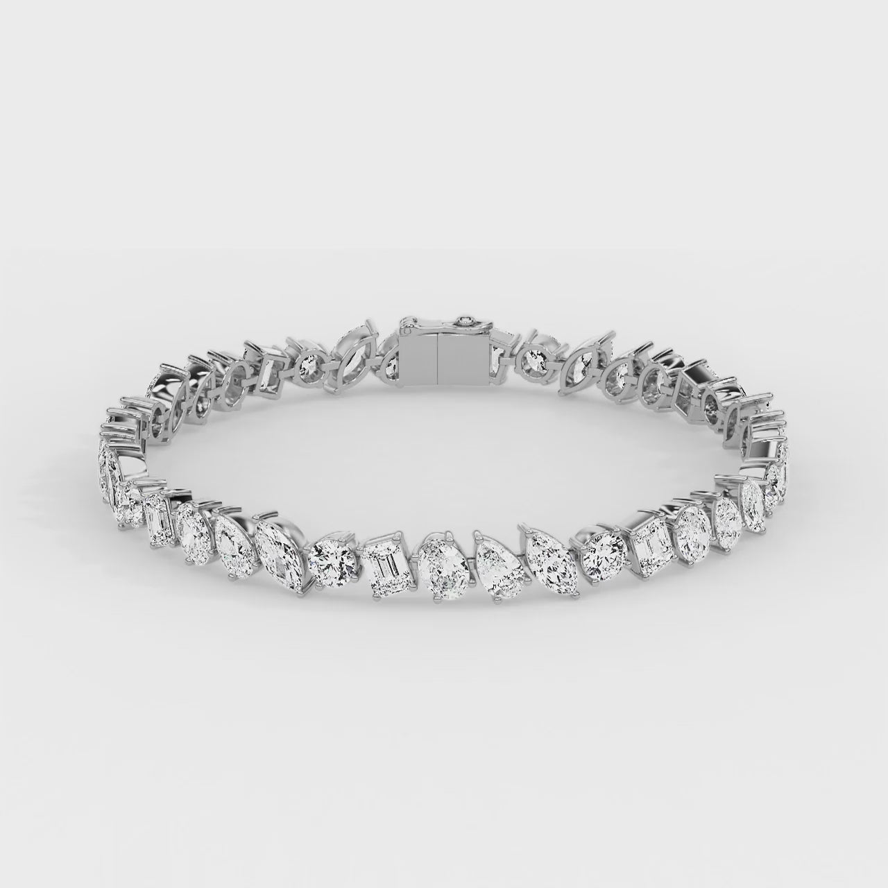 Novae Constellation Bracelet White Gold