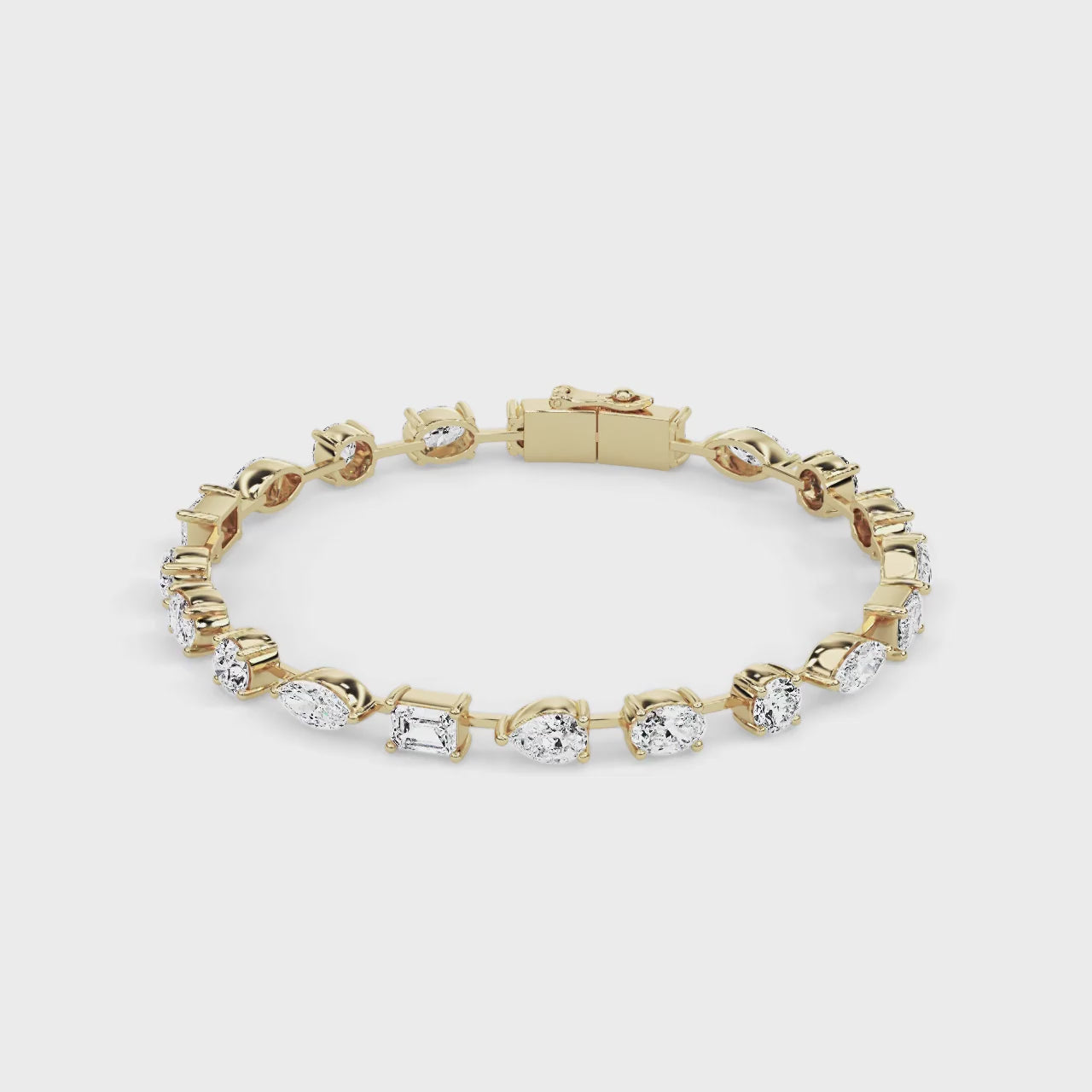 Novae Array Bracelet Yellow Gold