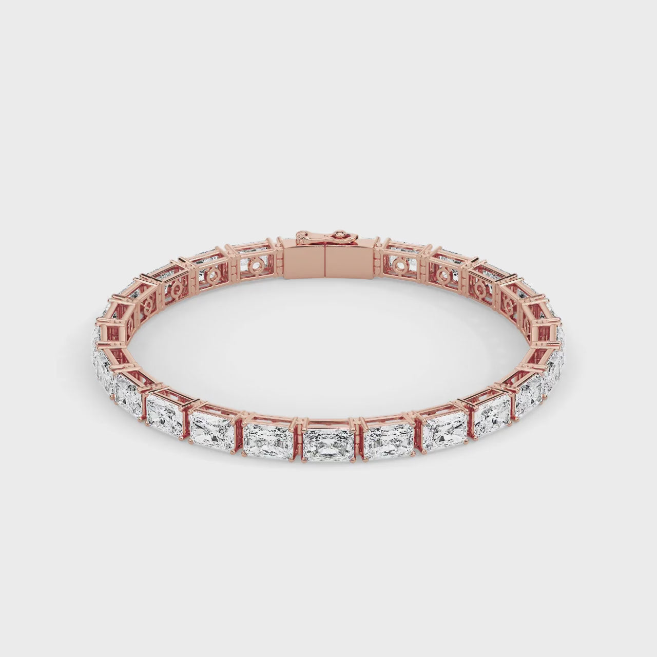 Lusture Radiant Bracelet Rose Gold