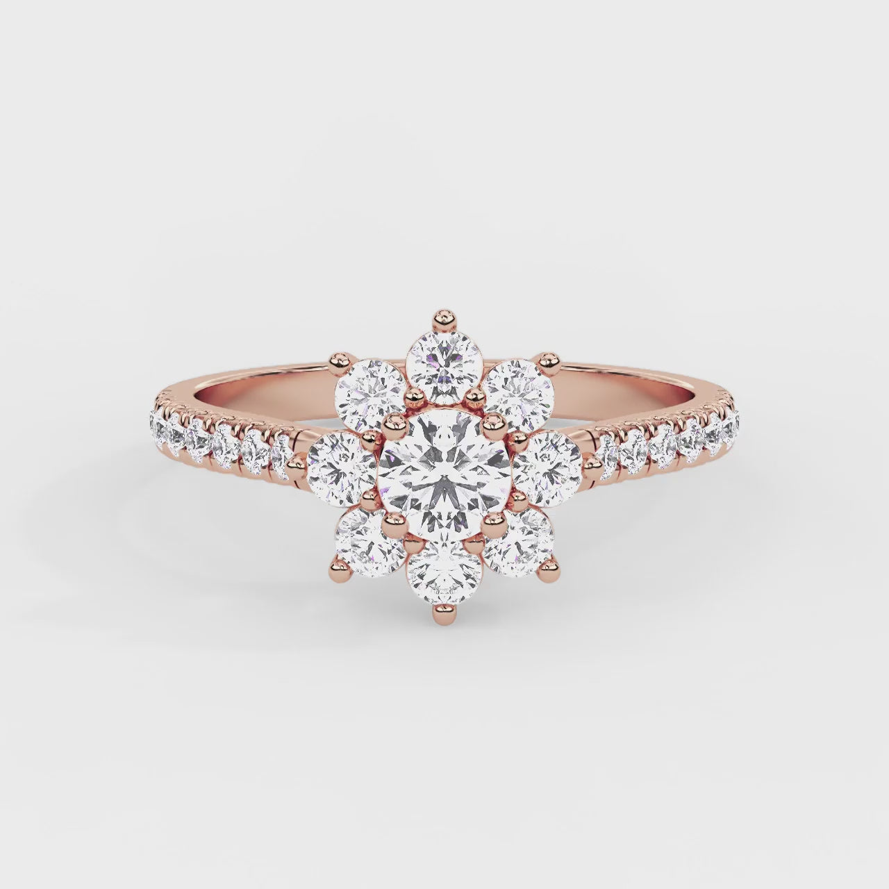 Flora Ring Un Rose Gold