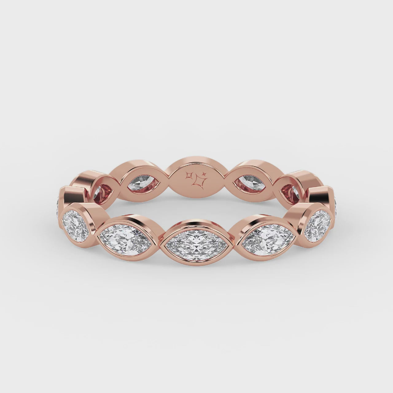 Lustre Marquise Rose Gold