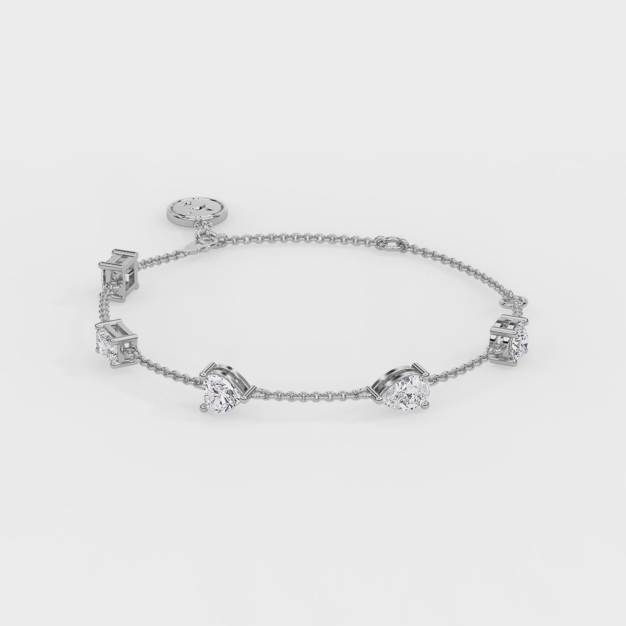 Seraphina Bracelet White Gold