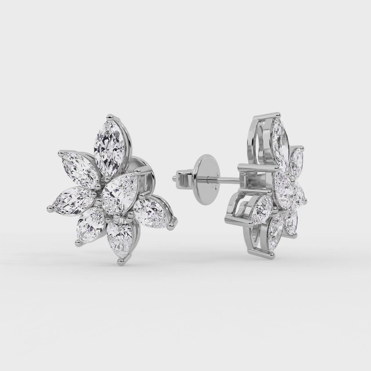 Novae Boquet Earring Yellow Gold