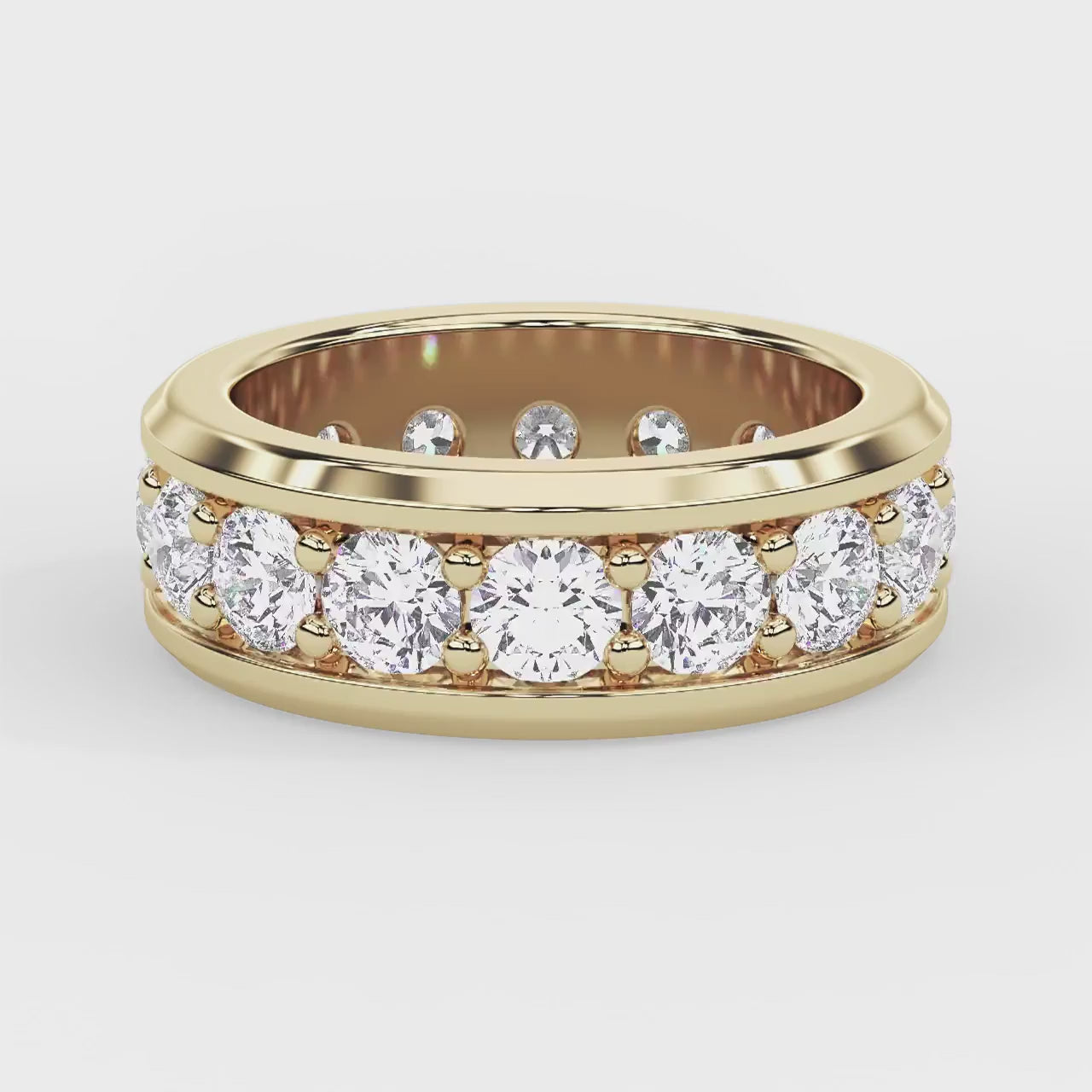 Solstice Ring Palette Yellow Gold