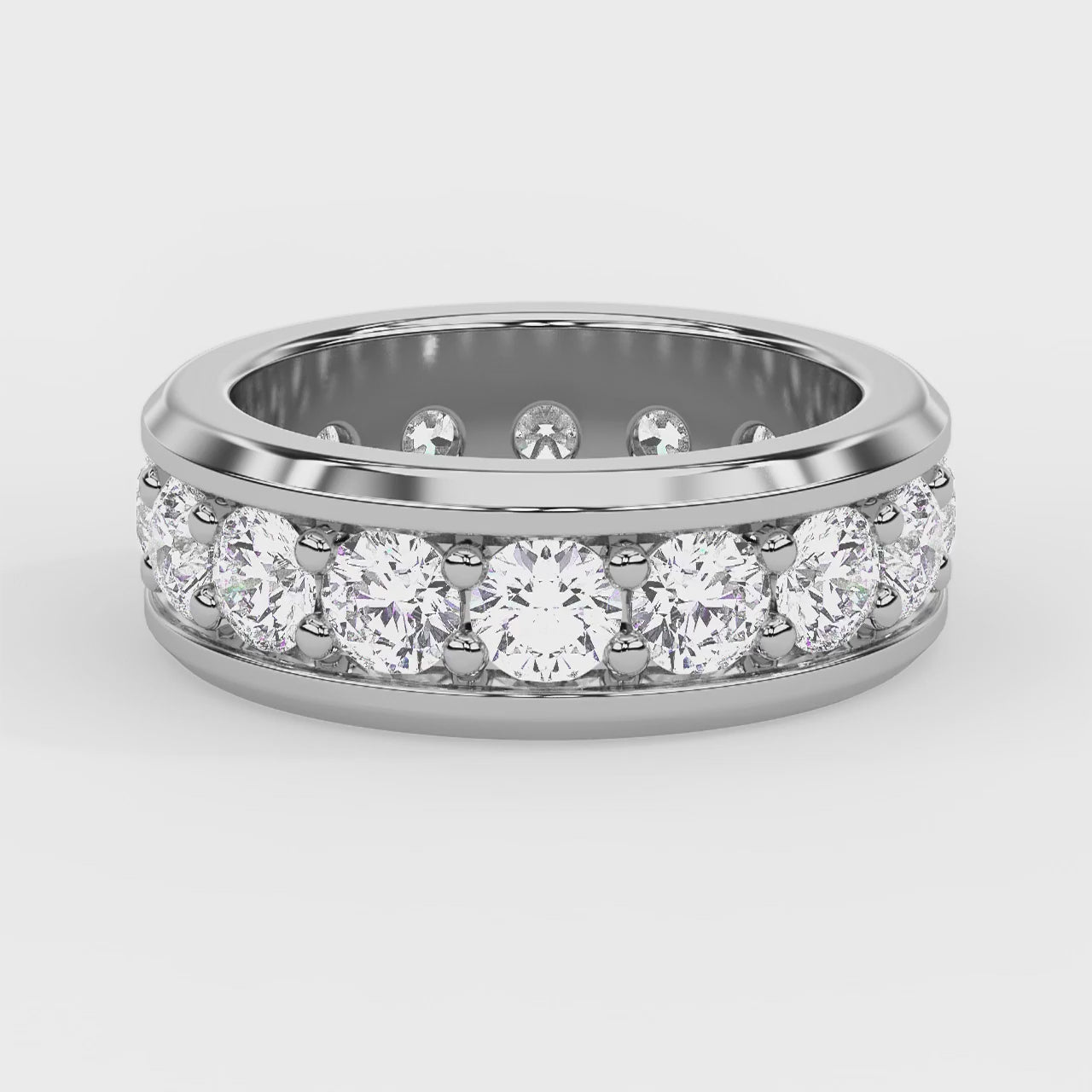 Solstice Ring Palette White Gold