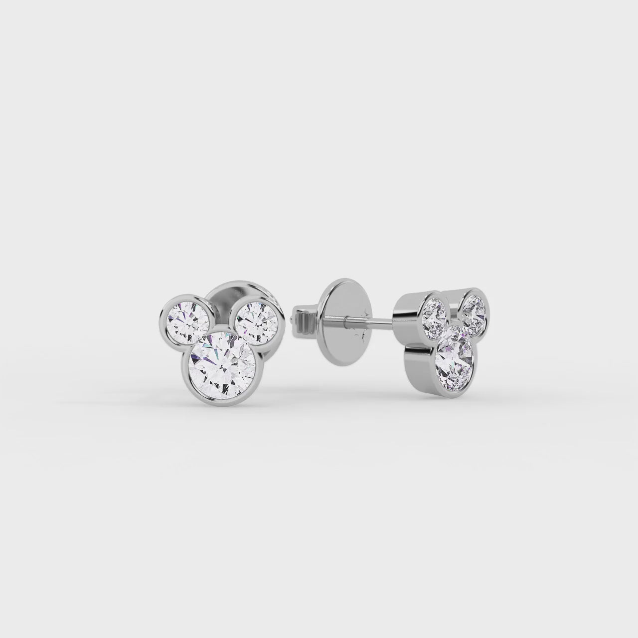 Whimsy Wonders Earring White Gold