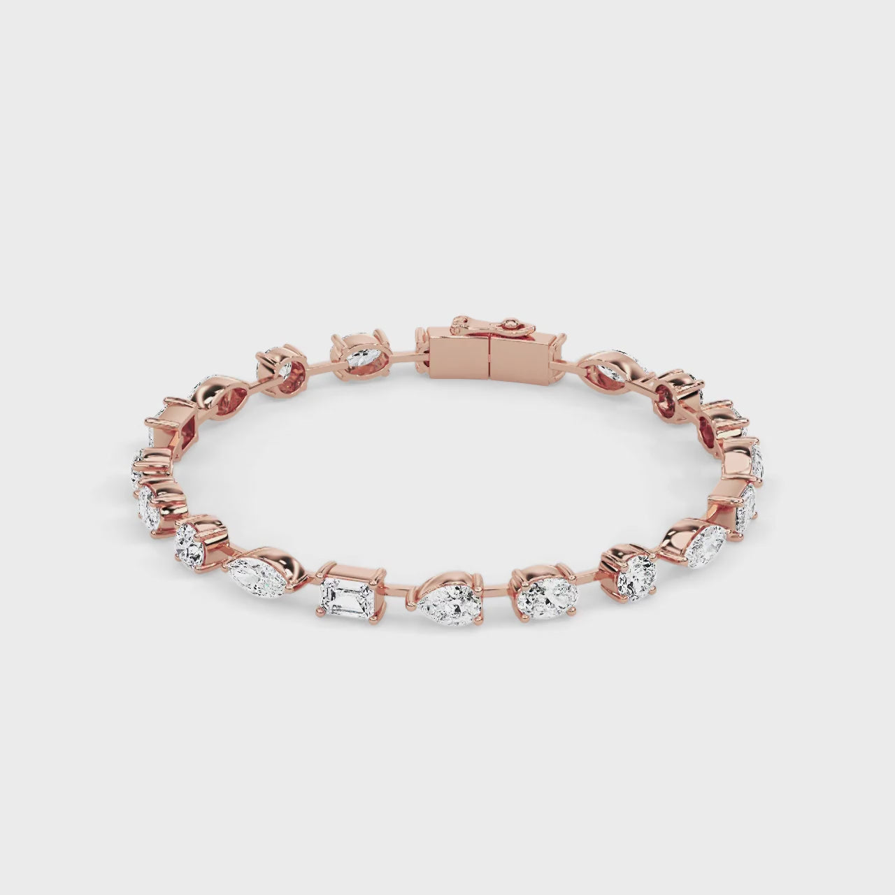 Novae Array Bracelet Rose Gold