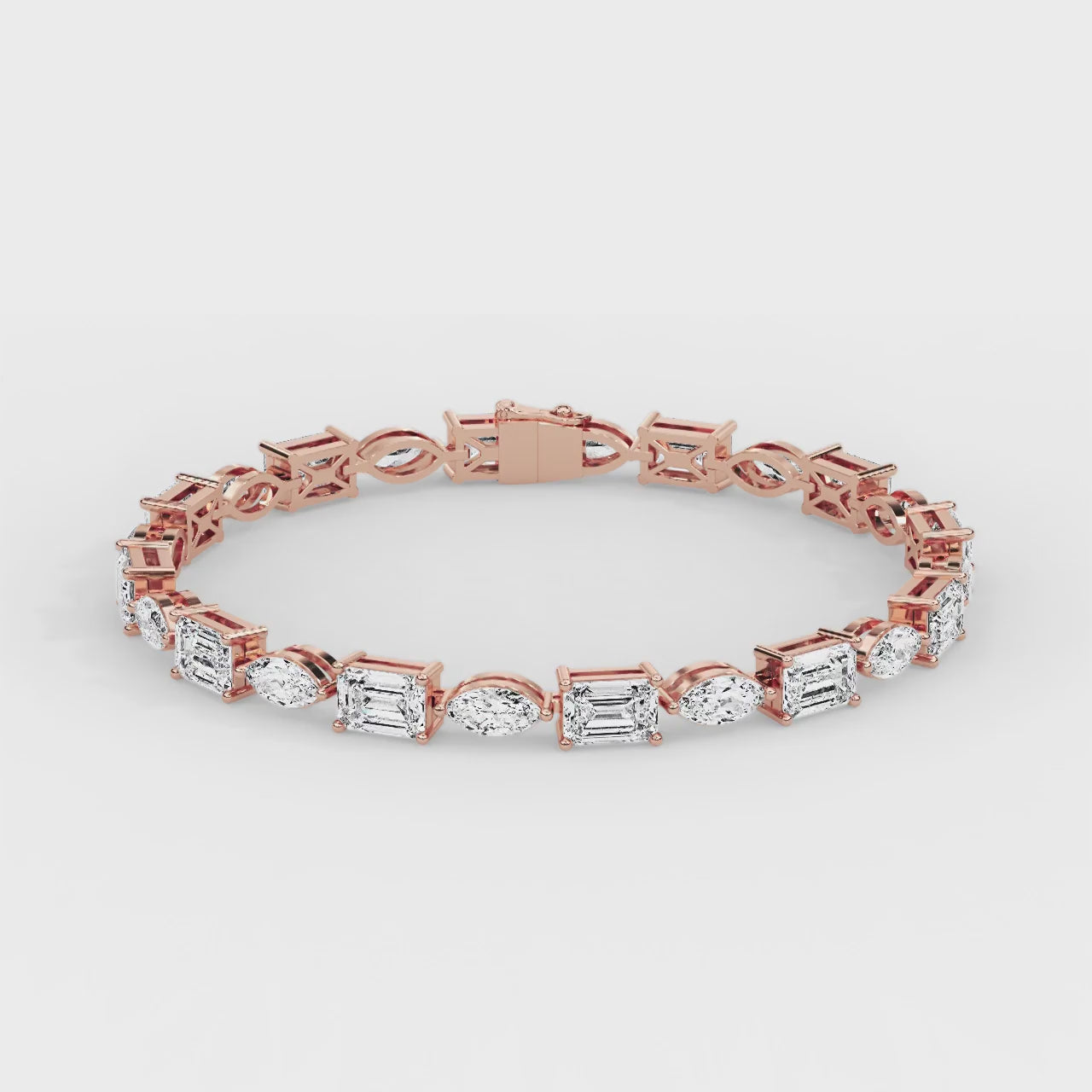 Novae Ensemble Bracelet Rose Gold