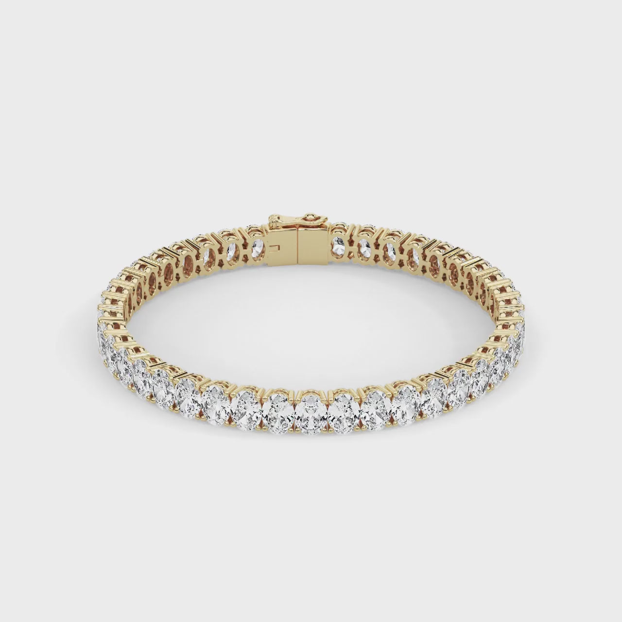 Amouré Oval Bracelet Yellow Gold