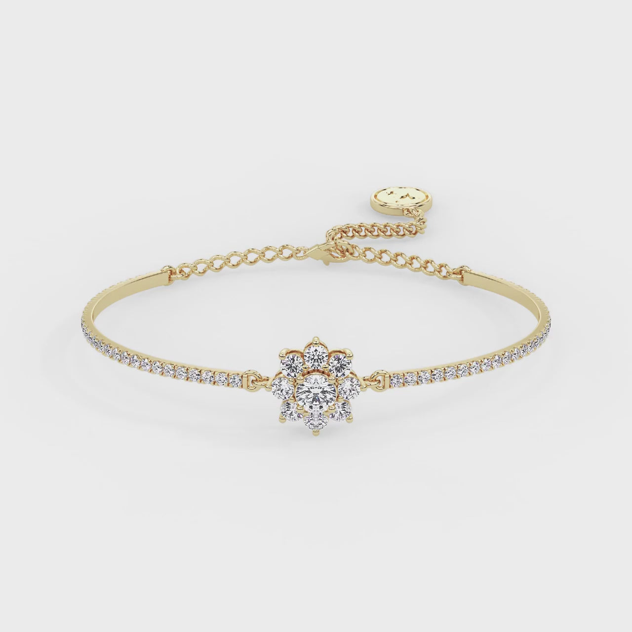 Flora Bracelet Yellow Gold
