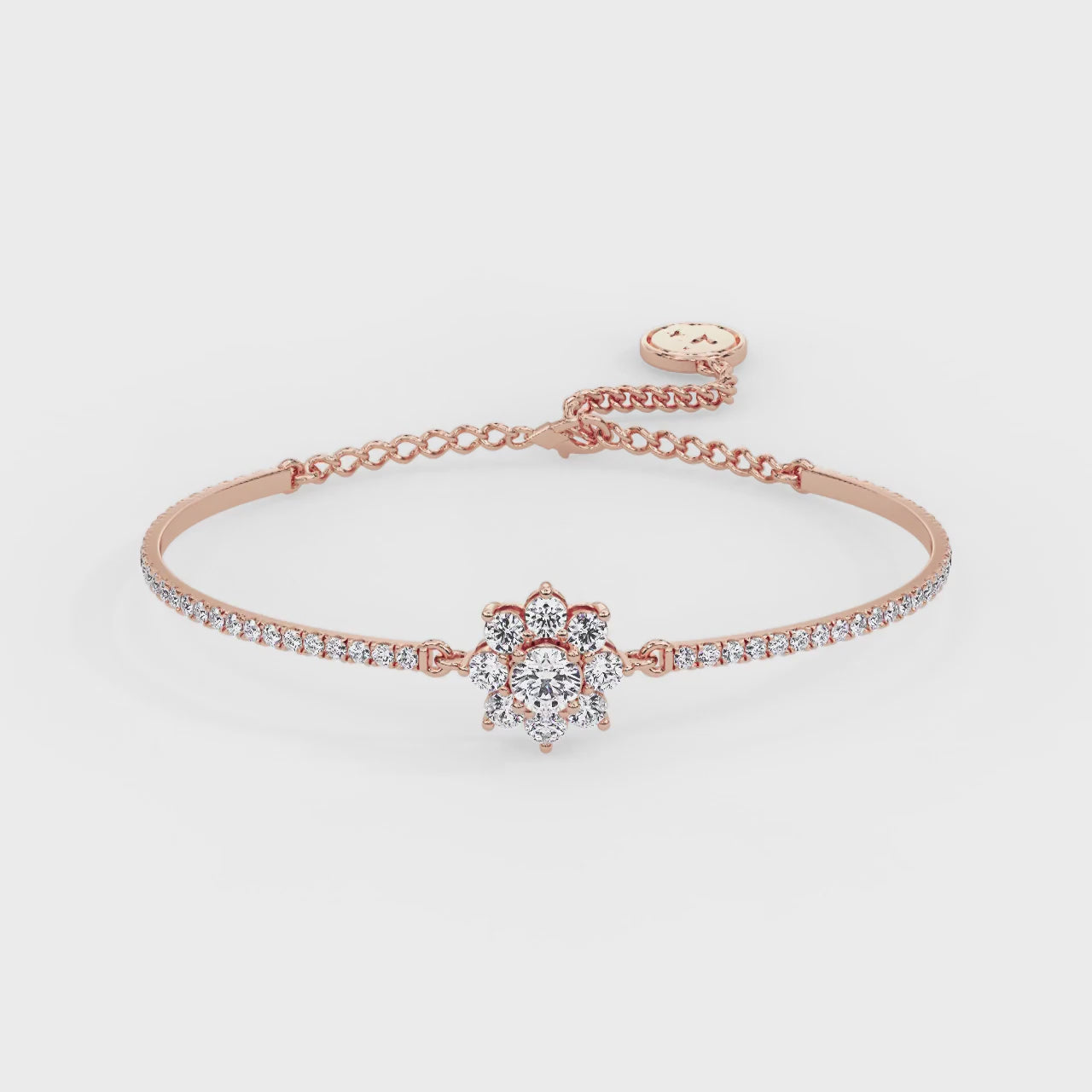 Flora Bracelet Rose Gold